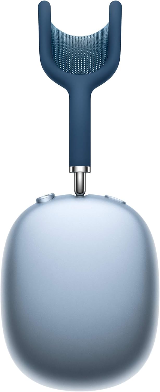  Apple AirPods Max Wireless Active Noise Cancelling Bluetooth Headphones for iPhone (Sky Blue)